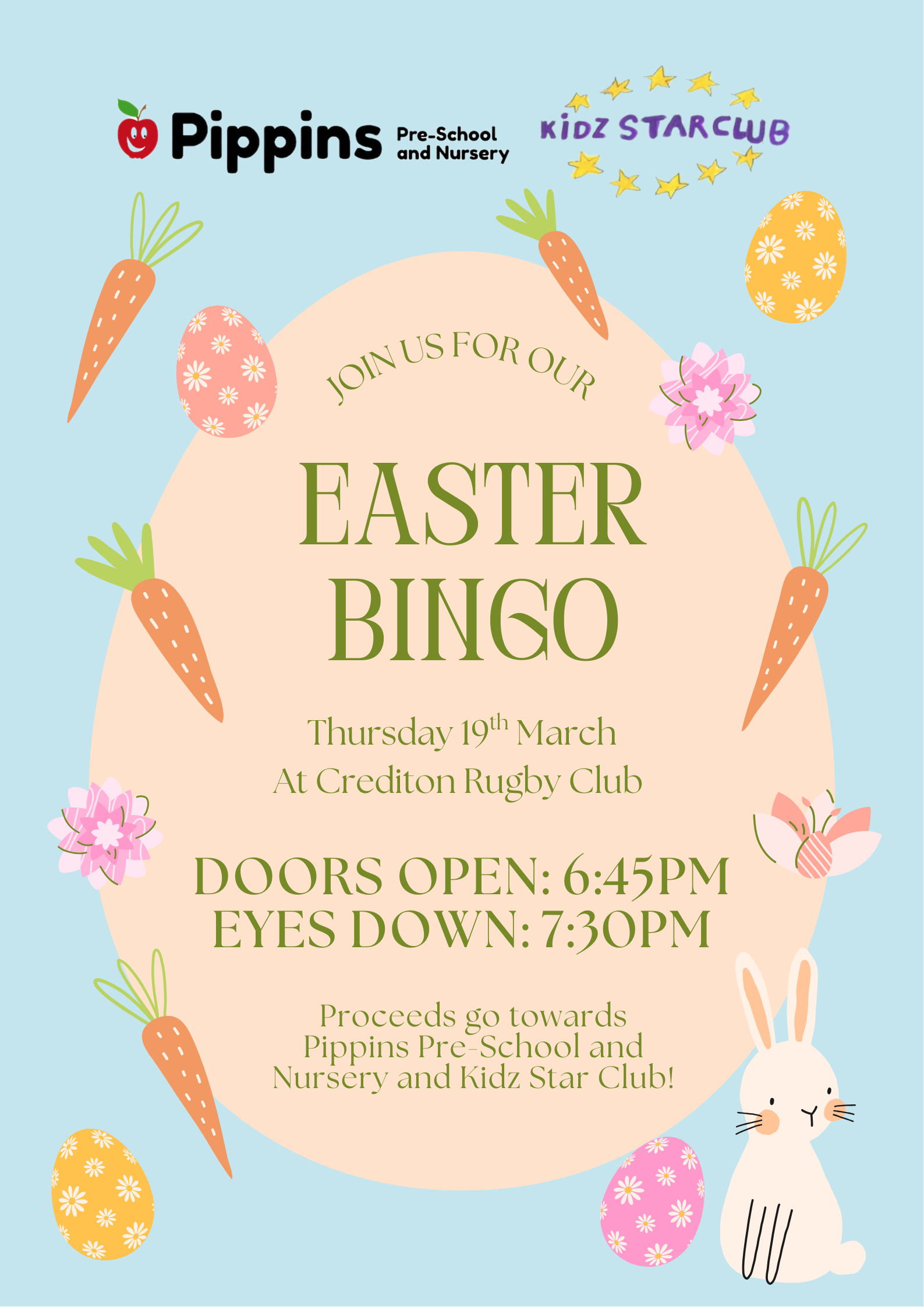 Pippins Christmas Bingo